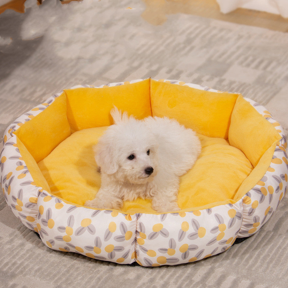 Warm Fleece-Lined Pet Bed Fits All Cages Perfectly