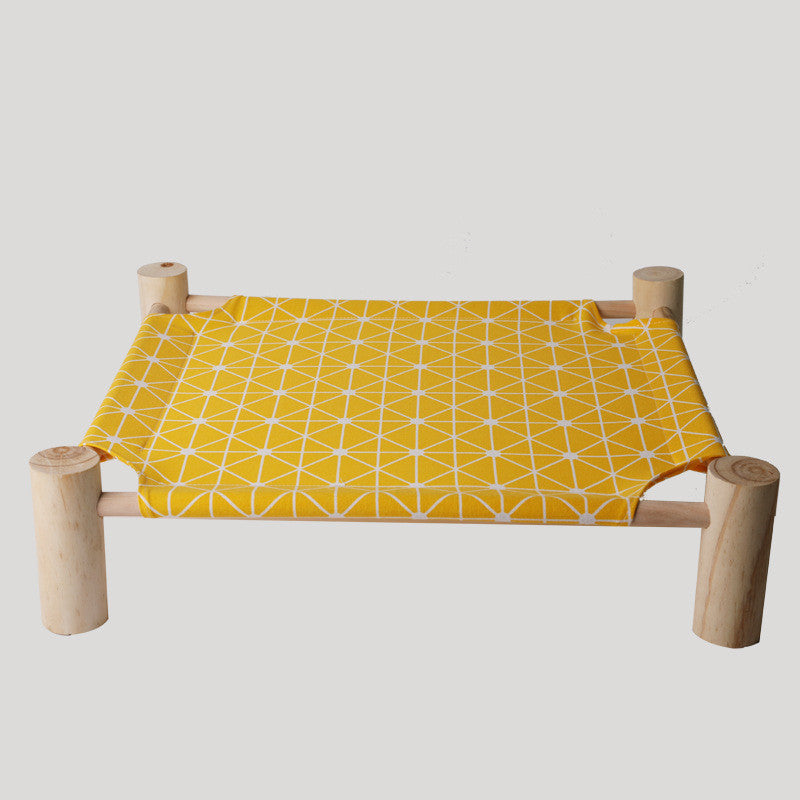 Elegant Wooden Dog Bed That Is Durable, Removable And Easy To Use