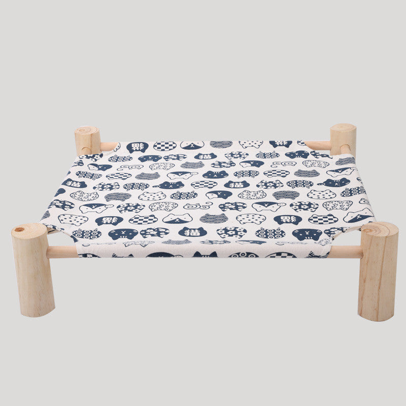 Elegant Wooden Dog Bed That Is Durable, Removable And Easy To Use
