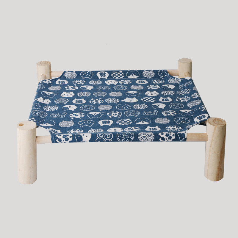 Elegant Wooden Dog Bed That Is Durable, Removable And Easy To Use