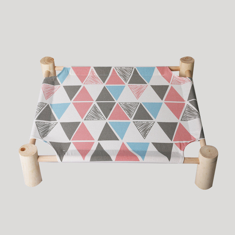 Elegant Wooden Dog Bed That Is Durable, Removable And Easy To Use