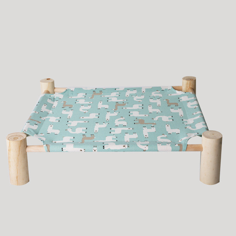 Elegant Wooden Dog Bed That Is Durable, Removable And Easy To Use