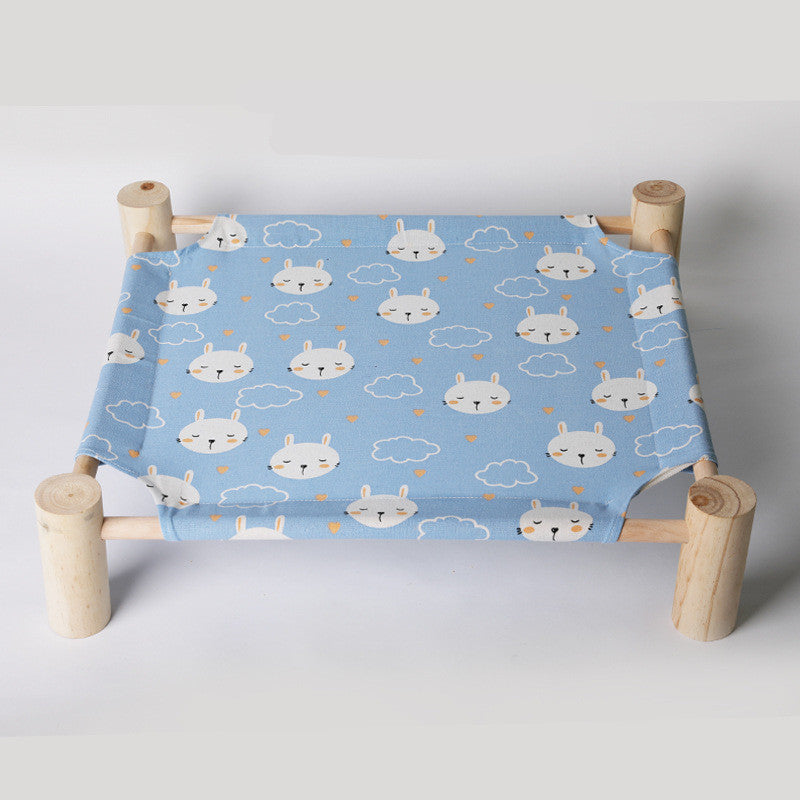 Elegant Wooden Dog Bed That Is Durable, Removable And Easy To Use