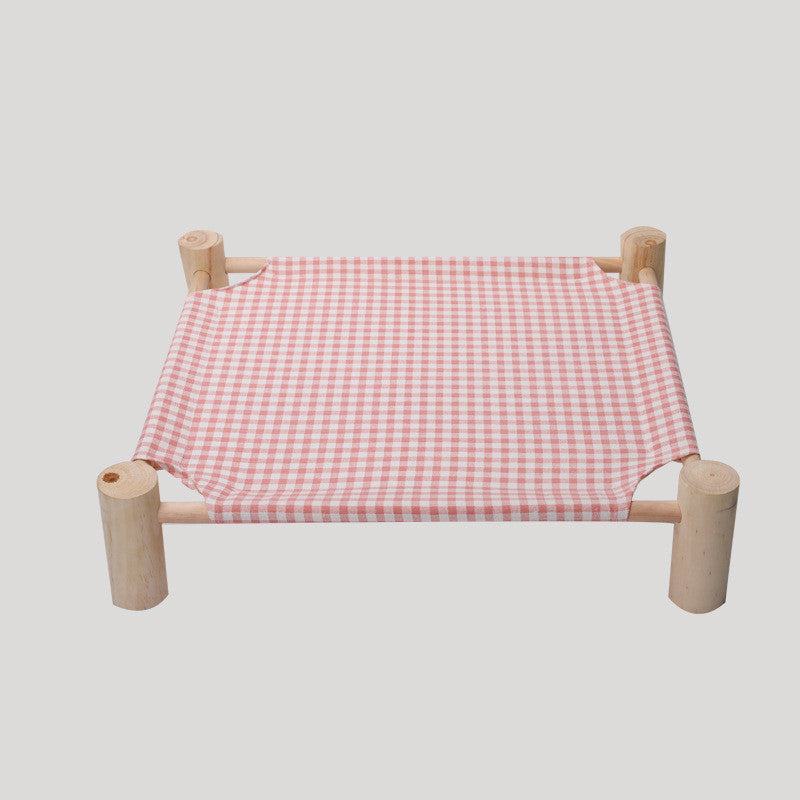 Elegant Wooden Dog Bed That Is Durable, Removable And Easy To Use