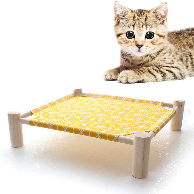 Elegant Wooden Dog Bed That Is Durable, Removable And Easy To Use
