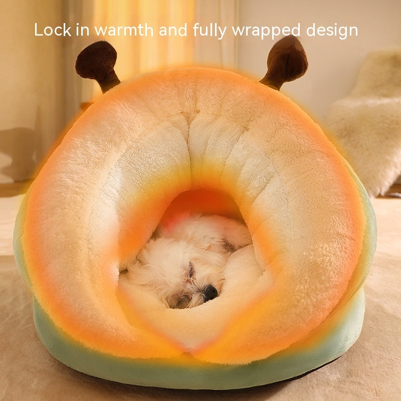 Cute Pet Bed Winter Cat Dog Slippers Small Nest