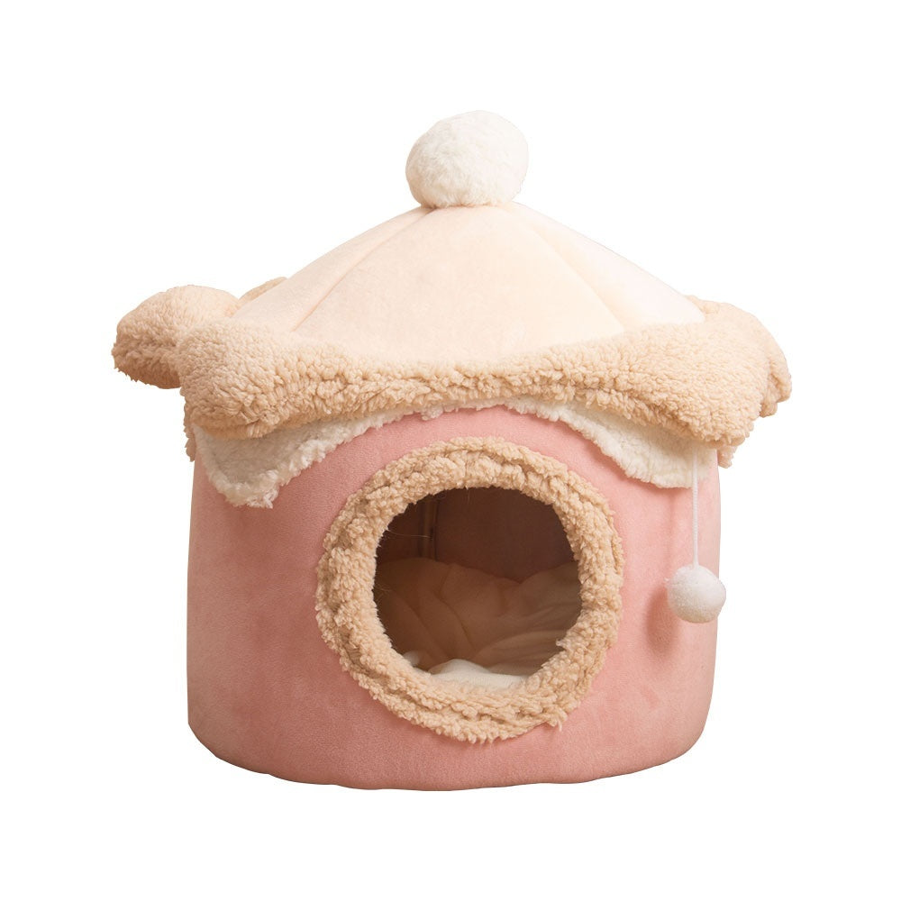 Adorable Ice Cream Pet Bed - Sweet Dreams for Your Pet