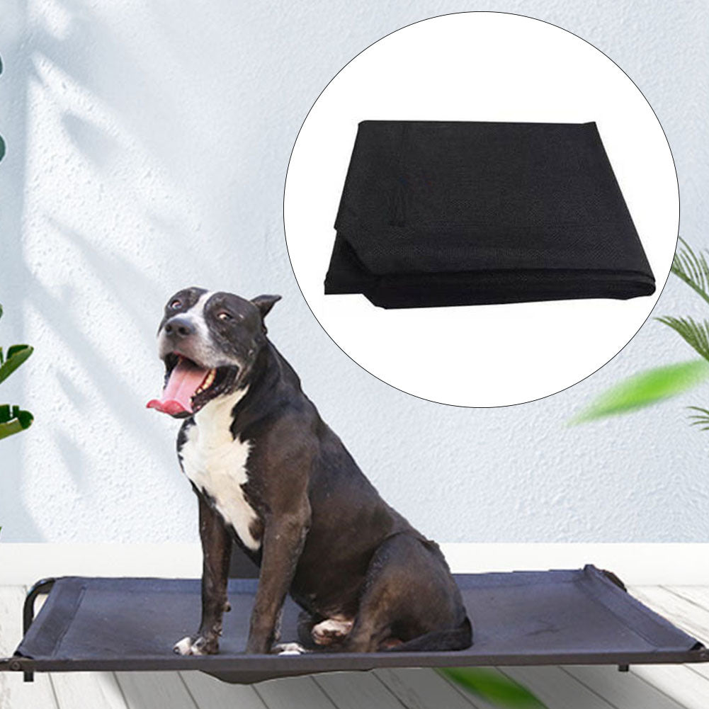 Weather-Resistant High Walled Pet Trampoline Cot for Relaxation