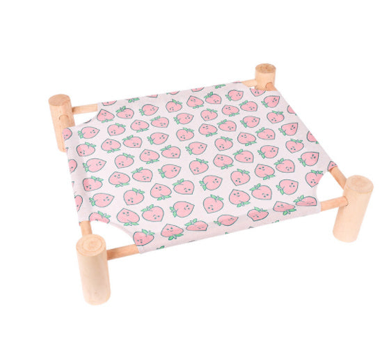Elegant Wooden Dog Bed That Is Durable, Removable And Easy To Use