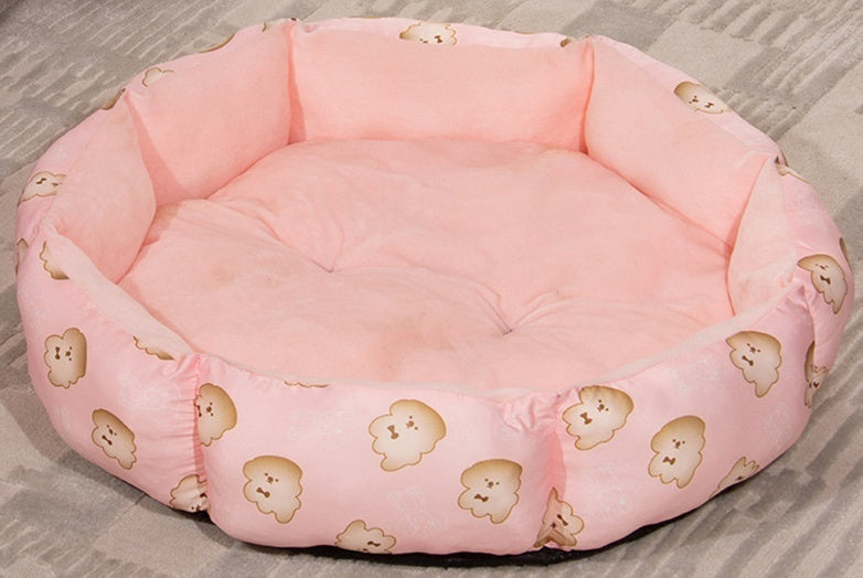 Warm Fleece-Lined Pet Bed Fits All Cages Perfectly