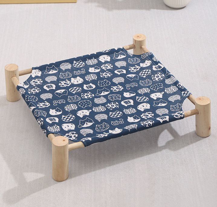 Elegant Wooden Dog Bed That Is Durable, Removable And Easy To Use