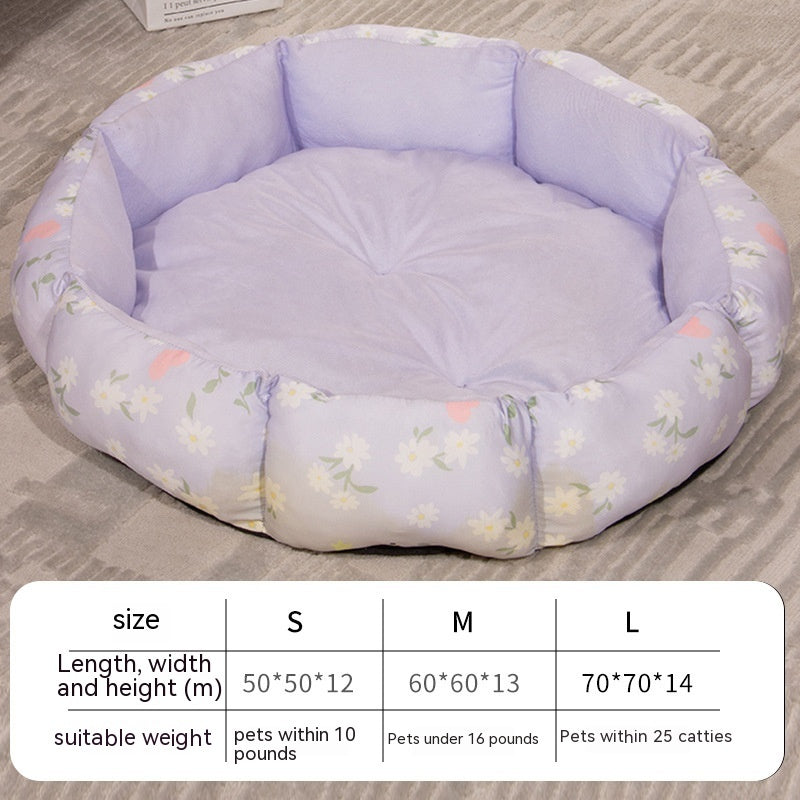 Warm Fleece-Lined Pet Bed Fits All Cages Perfectly