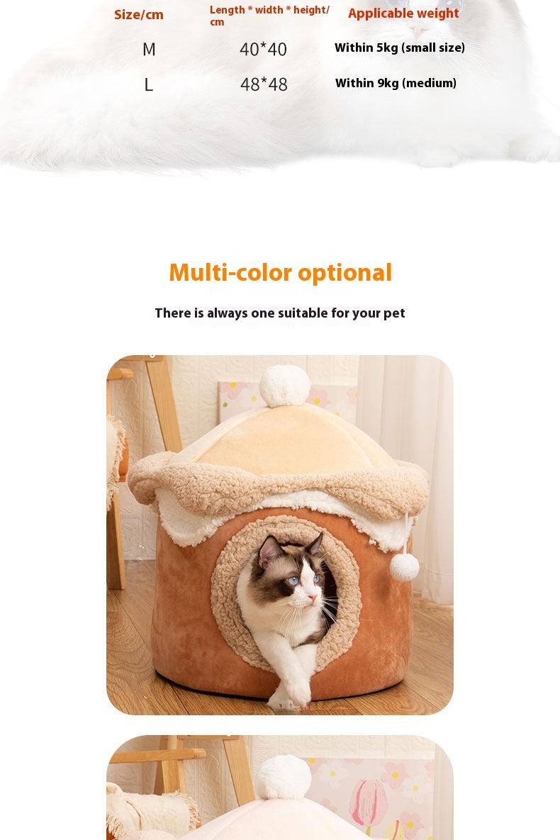 Adorable Ice Cream Pet Bed - Sweet Dreams for Your Pet